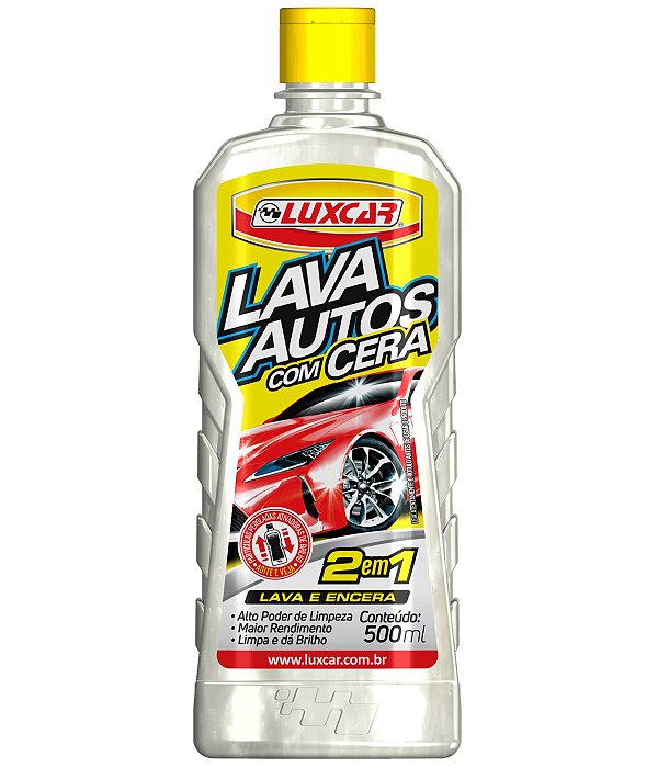 Lava Autos com Cera Luxcar 500 ml