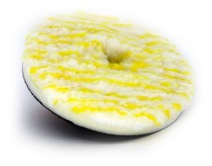 Boina de Lã Pirulito Amarela Corte Leve / Refino C/Interface 5,5 " Lincoln