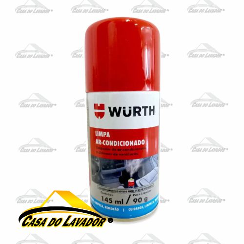 Limpa Ar Condicionado Floral140ML/90G Wurth