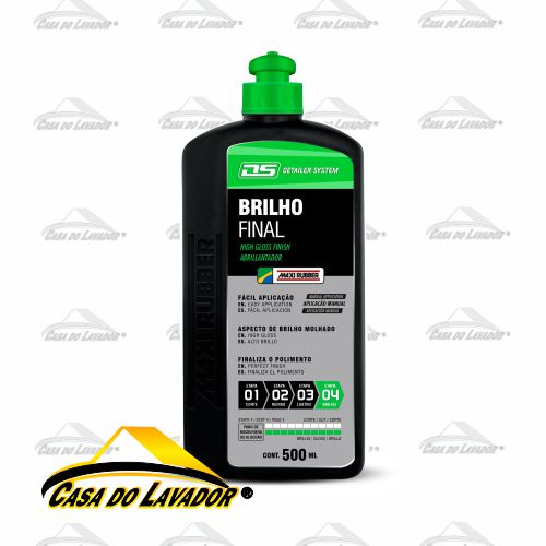 BRILHO FINAL Maxi Rubber 500ml