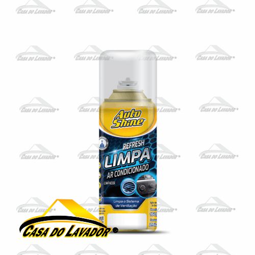 Limpa Ar Condicionado Citrus 250ML Aerossol AutoShine
