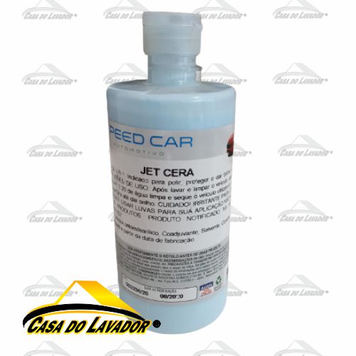 Jet Cera Concentrada  C/carnaúba Speed Car 500ml