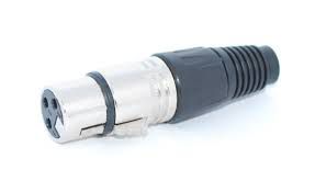 CONECTOR XLR CANNON FEMEA METAL