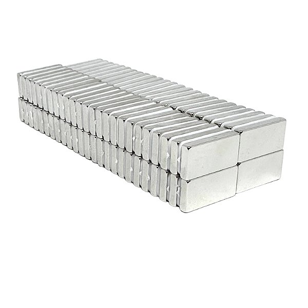 Imã De Neodímio Bloco 20mm x 10mm x 3mm - N42