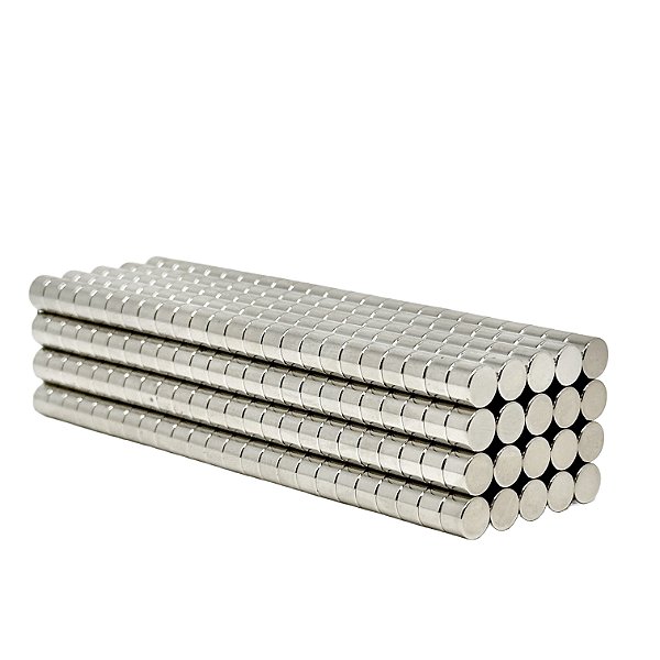 Imã De Neodímio Disco 6mm X 4mm *50 Peças*