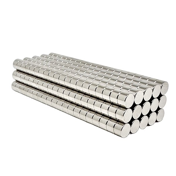 Imã De Neodímio Disco 8mm X 5mm *10 Peças*