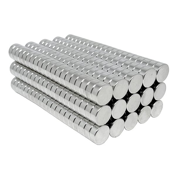 Imã De Neodímio Disco 13mm x 5mm *20 Peças*