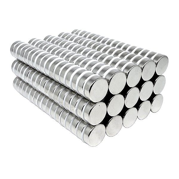 Imã De Neodímio Disco 15mm X 5mm *20 Peças*