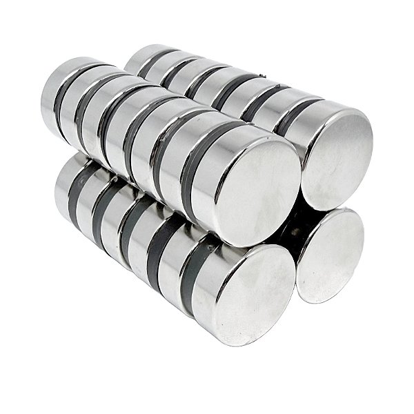 Imã De Neodímio Disco 30mm x 10mm
