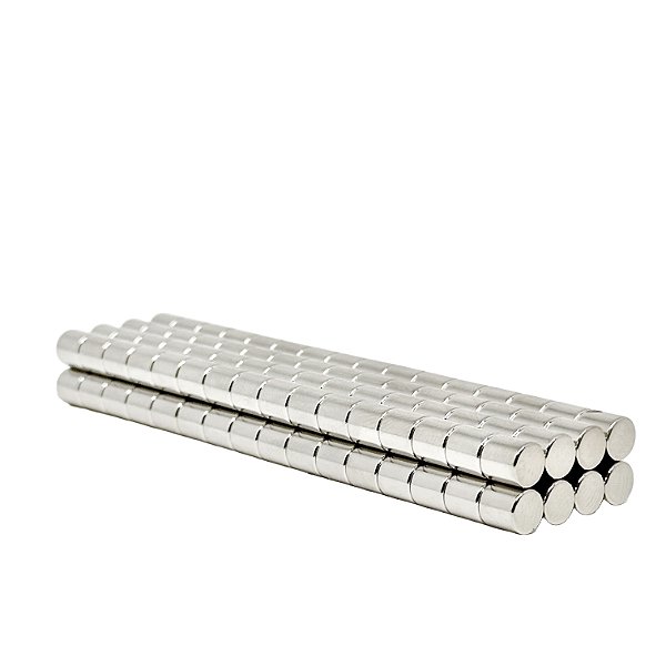 Imã De Neodímio Disco 6mm x 6mm *20 Peças*