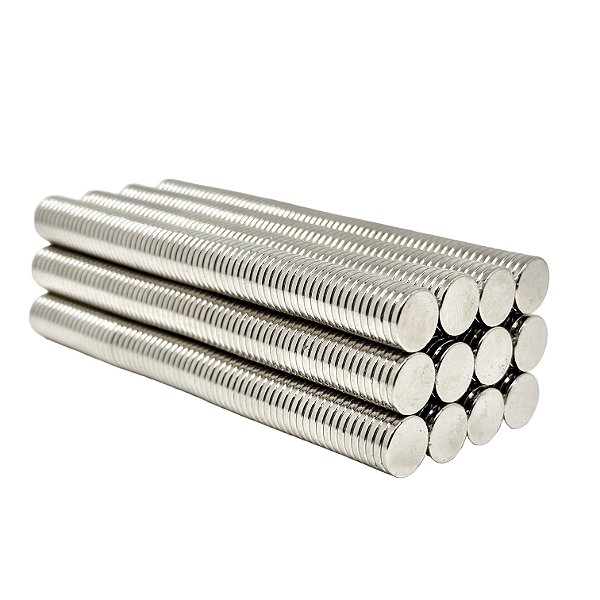 Imã De Neodímio Disco 10mm X 1,5mm *20 Peças*