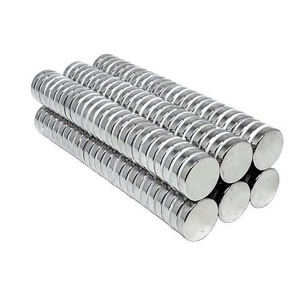 Imã De Neodímio Disco 15mm x 3mm *100 Peças*
