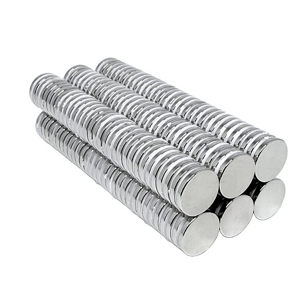 Imã De Neodímio Disco 15mm x 2mm *25 Peças*