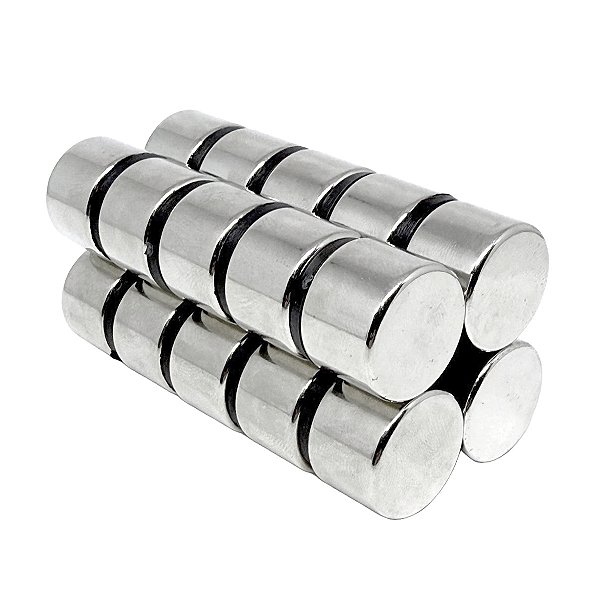 Imã De Neodímio Disco 22mm x 15mm - N42