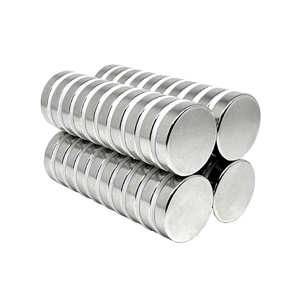 Imã De Neodímio Disco 22mm x 5mm
