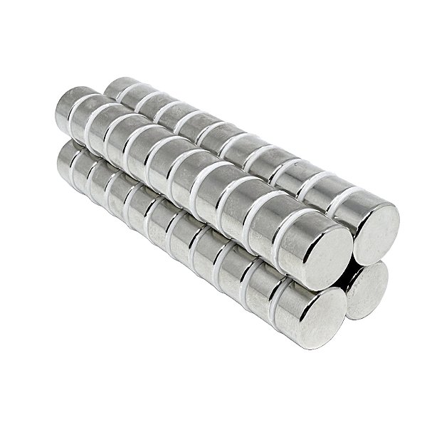 Imã De Neodímio Disco 15mm X 8mm