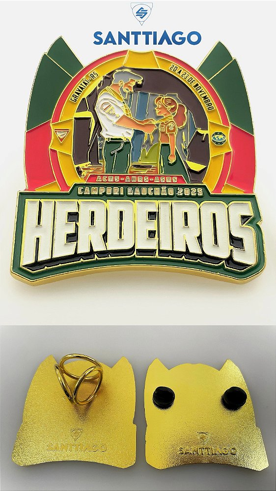 PIN CAMPORI HERDEIROS - GAUCHÃO 2025