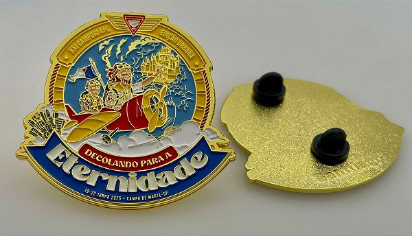 PIN DO CAMPORI DECOLANDO PARA A ETERNIDADE - APL