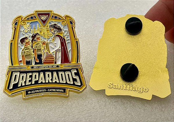 PIN DO CAMPORI PREPARADOS - ABC