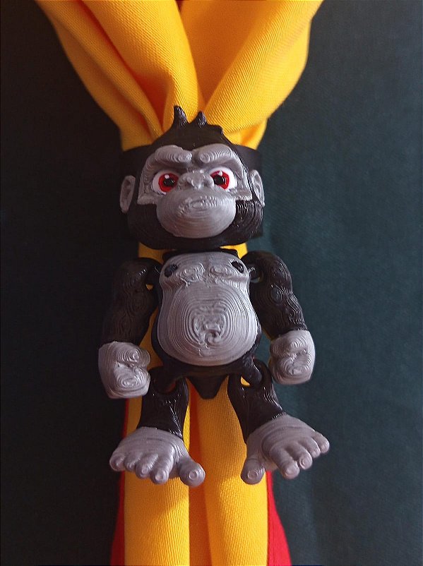 PRENDEDOR 3D GORILA