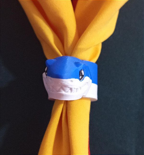 PRENDEDOR 3D CABEÇA DE TUBARÃO