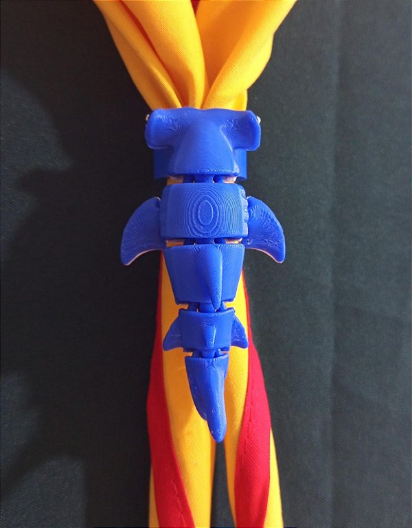 PRENDEDOR 3D TUBARÃO MARTELO