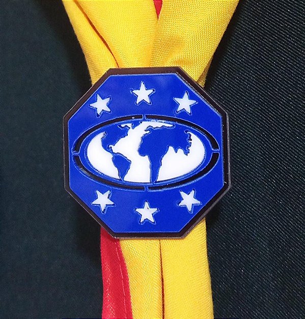 PRENDEDOR ACRÍLICO DBV LÍDER-AZUL