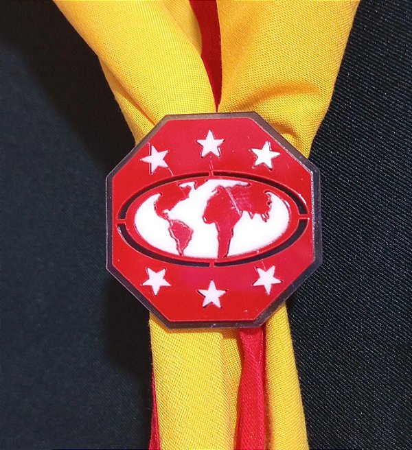 PRENDEDOR ACRÍLICO DBV LÍDER-VERMELHO