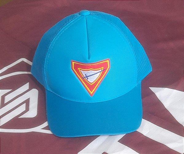 BONÉ DBV TRIÂNGULO-AZUL CLARO