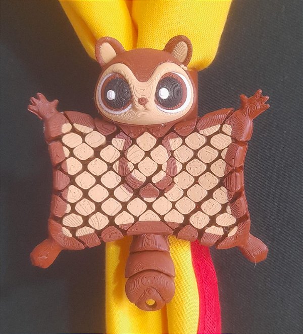 PRENDEDOR 3D - ESQUILO VOADOR