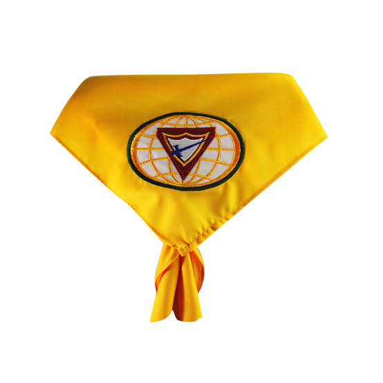 LENÇO BORDADO PARA DIRETORIA - BRANCO