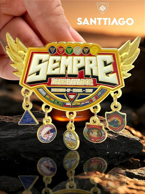 ARGANÉU RETRO SEMPRE DESBRAVADOR - VI CAMPORI SUL- AMERICANO