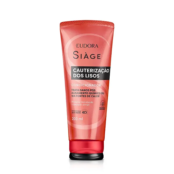 EUDORA SIAGE CONDICIONADOR CAUTERIZAÇÃO DOS LISOS 200ML