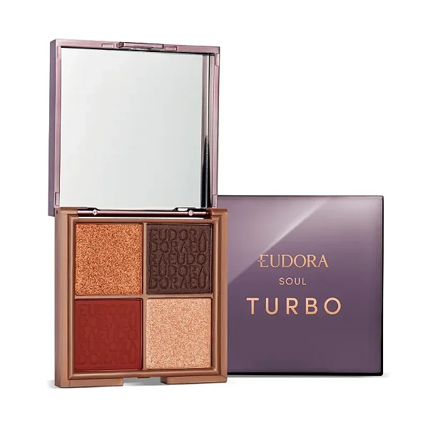 EUDORA PALETA DE SOMBRA SOUL TURBO 8G