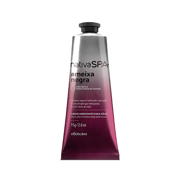 BOTICÁRIO NSPA AMEIXA NEGRA CREME HIDRATANTE MAOS 75g