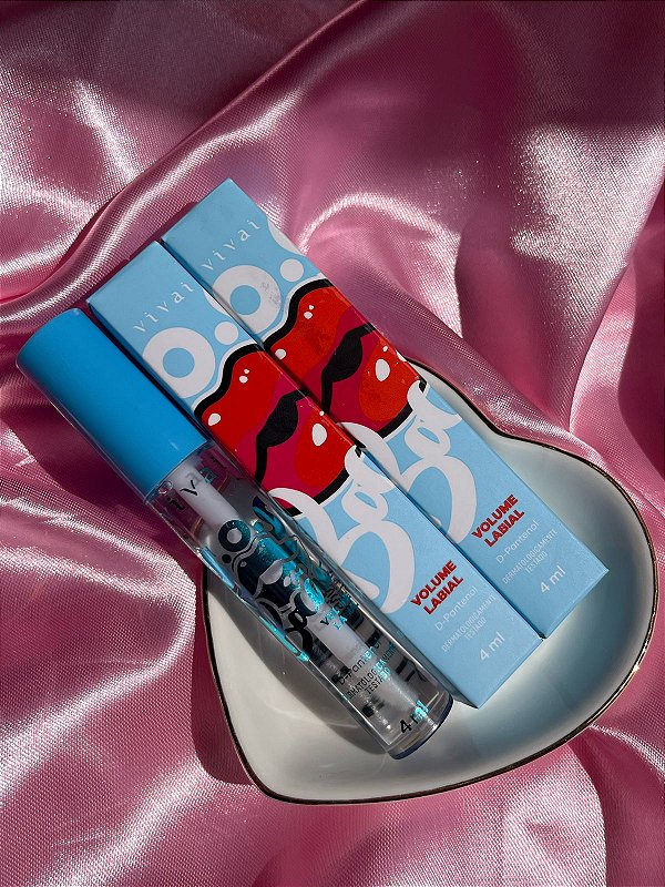 VIVAI GLOSS LABIAL BOCÃO VOLUME LABIAL 4ML
