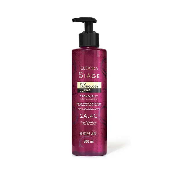 EUDORA SIAGE FINALIZADOR CAPILAR JELLY PRO CRONOLOGY CURVAS 300ML