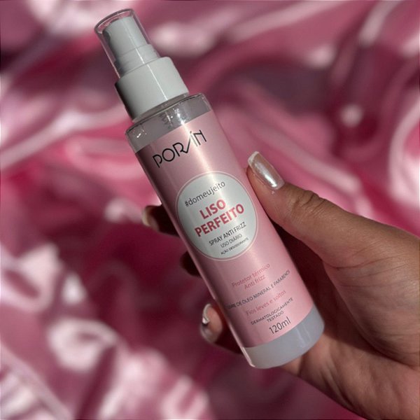 Spray Liso Perfeito Poran Cosméticos - 120ml
