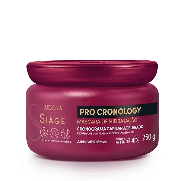 EUDORA MÁSCARA DE HIDRATAÇÃO SIÀGE PRO CRONOLOGY 250G