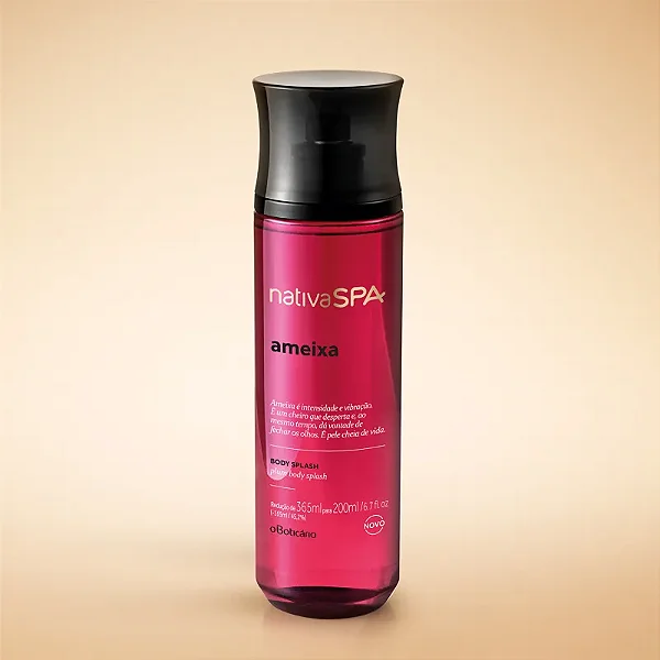 Nativa Spa Ameixa Desodorante Colônia Body Splash 200ml - Boticário