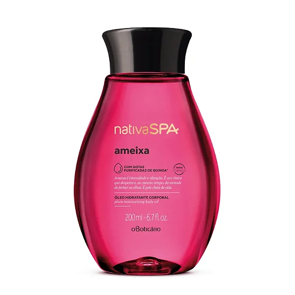 BOTICÁRIO NATIVA SPA AMEIXA OLEO DESODORANTE CORPORAL  200ml