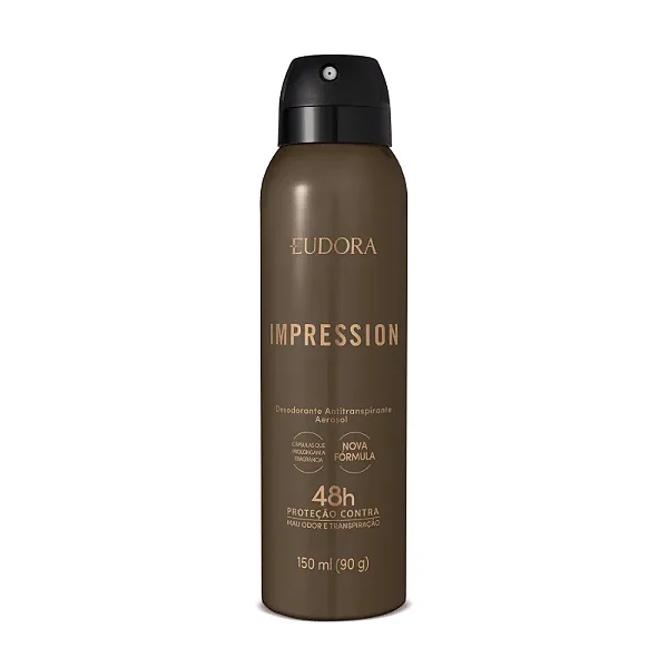 EUDORA IMPRESSION DESODORANTE ANTITRANSPIRANTE AEROSOL 90g/150ml