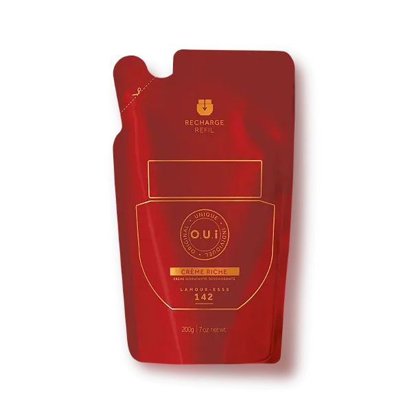 O.U.i Refil Hidratante Desodorante Crème Riche L’Amour-Esse 142 200g