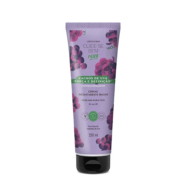 Condicionador Cuide-se Bem Feira Cachos de Uva 250ml - O Boticário