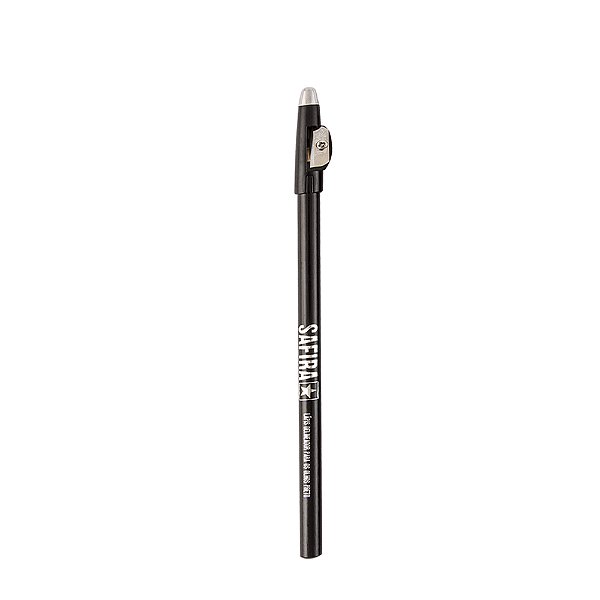 Lápis para olhos com apontador Cor: Preto - Safira