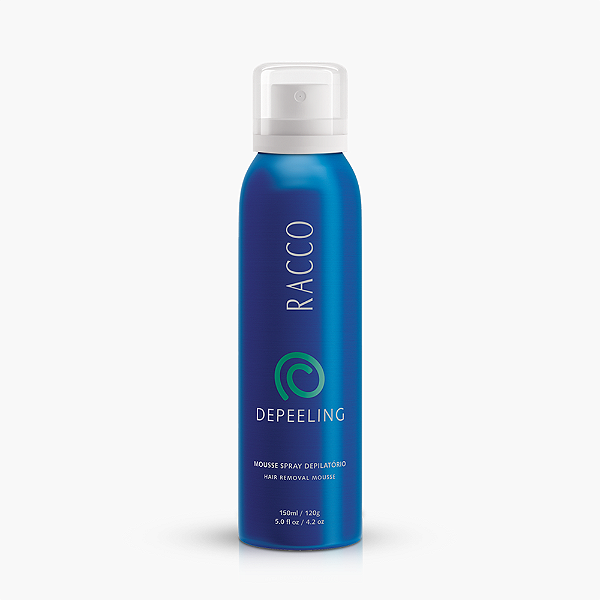 Mousse Spray Depilatório Depeeling Racco, 150ml - Racco