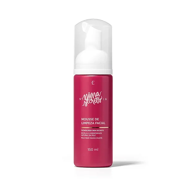 Mousse de Limpeza Facial Niina Secrets 150ml - Eudora