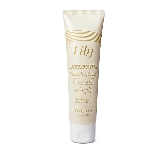 Sérum Leave-in Acetinado Capilar Lily 100ml - Boticário