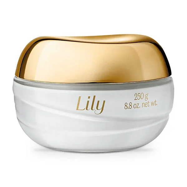 Creme Acetinado Hidratante Desodorante Corporal Lily 250g - O Boticário