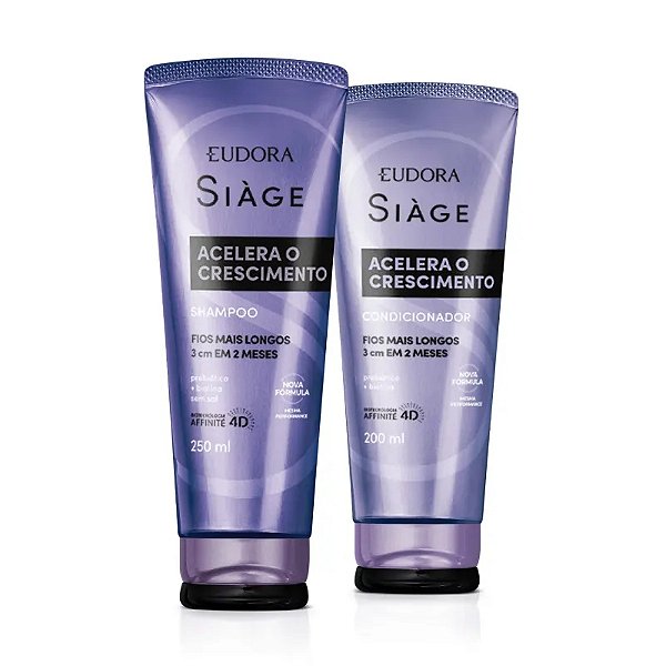 Kit Acelera o Crescimento Shampoo + Condicionador - Eudora